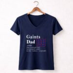 New York Giants Like A Normal Dad But So Much Cooler 5 Womens V Neck.jpg