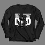 Oakland Raiders Dad sons first hero daughters first love 4 Long Sleeves.jpg