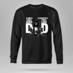 Oakland Raiders Dad sons first hero daughters first love 9 Sweatshirt.jpg