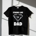 Oakland Raiders Strong Like Dad Superman 1 T Shirt.jpg