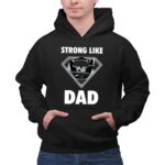 Oakland Raiders Strong Like Dad Superman 2 Hoodie.jpg