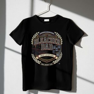 Personalized Bleacher Dad 1 T Shirt.jpg