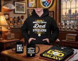 Pittsburgh Steelers Dad Merchandise Banner