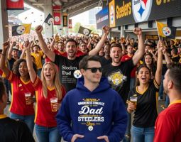 Pittsburgh Steelers Dad Shirt Banner
