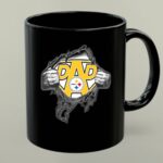 Pittsburgh Steelers Super Dad Shield with Logo Rip Reveal 1 mug 1.jpg