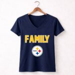 Pittsburgh20Steelers20Family 5 Womens V Neck 1.jpg