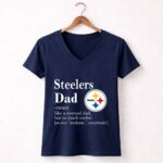 Pittsburgh20Steelers20Like20A20Normal20Dad20But20So20Much20Cooler 5 Womens V Neck.jpg