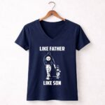Pittsburgh20Steelers20Like20Father20Like20Son 5 Womens V Neck 1.jpg