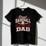Proud Baseball Game Day Dad 1 T Shirt.jpg