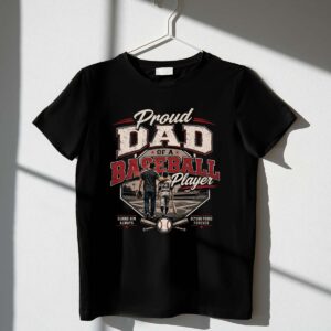 Proud Dad Of A Baseball Player 1 T Shirt.jpg