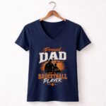 Proud Dad Of A Basketball Player 5 Womens V Neck.jpg