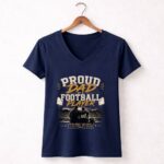 Proud Dad Of A Football Player 5 Womens V Neck.jpg