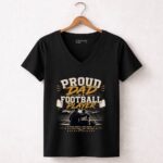 Proud Dad Of A Football Player 7 Womens V Neck.jpg