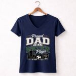 Proud Dad Of A Soccer Player 5 Womens V Neck.jpg