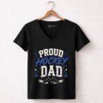 Proud Hockey Dad 7 Womens V Neck.jpg