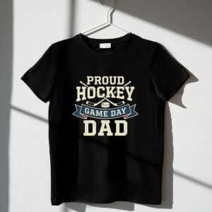 Proud Hockey Game Day Dad 1 T Shirt.jpg