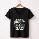 Proud Hockey Game Day Dad 7 Womens V Neck.jpg