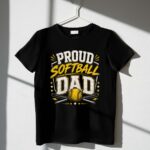 Proud Softball Dad 1 T Shirt.jpg