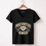 Proud Sports Dad Since 2026 7 Womens V Neck.jpg