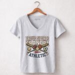 Proud Sports Grandpa 9 Womens V Neck.jpg
