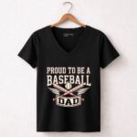Proud To Be A Baseball Dad 7 Womens V Neck.jpg