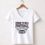 Proud To Be A Football Dad 5 Womens V Neck.jpg
