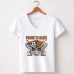 Proud To Raise Athletes 5 Womens V Neck.jpg