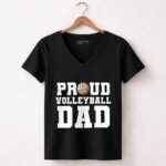 Proud Volleyball Dad 7 Womens V Neck.jpg