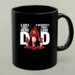 San Francisco 49ers Dad sons first hero daughters first love 1 mug.jpg