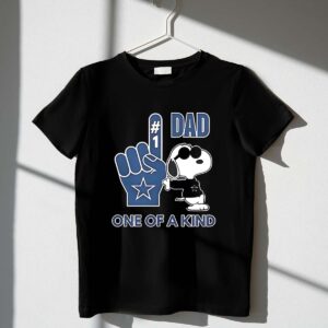 Snoopy Dallas Cowboys 1 DAD One Of A Kind 1 T Shirt 1.jpg