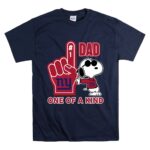 Snoopy New York Giants 1 Dad One Of A Kind T Shirt 7.jpg