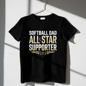 Softball Dad All Star Supporter 1 T Shirt.jpg