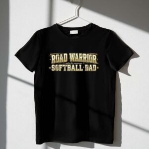 Softball Dad Road Warrior 1 T Shirt.jpg