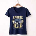 Sports Dad Since 2026 5 Womens V Neck.jpg
