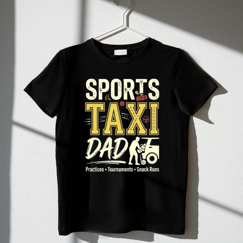 Sports Taxi Dad 1 T Shirt.jpg
