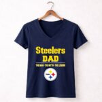 Steelers Dad The Man The Myth The Legend 5 Womens V Neck.jpg