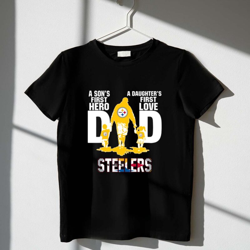 Steelers20Dad20a20sons20first20hero20a20daughters20first20love 1 T Shirt 1.jpg