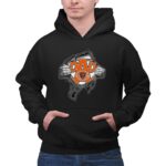 Super Dad Chicago Bears Blood Side 2 Hoodie.jpg