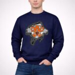 Super Dad Chicago Bears Blood Side 3 Sweatshirt.jpg
