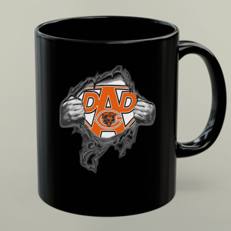 Super Dad Chicago Bears Blood Side Mug 1.jpg