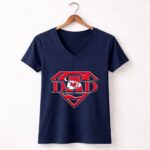 Super Dad Chiefs Logo Kansas City 5 Womens V Neck.jpg