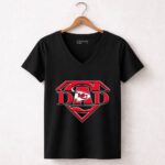 Super Dad Chiefs Logo Kansas City 7 Womens V Neck.jpg