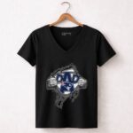 Super Dad New England Patriots Fan 7 Womens V Neck.jpg