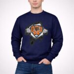 Superdad Chicago Bears Logo Inside Superhero Emblem 3 Sweatshirt.jpg