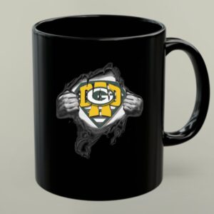 Superdad Green Bay Packers Shield Superman Rip 1 mug.jpg