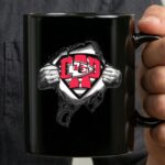 Superdad KC Chiefs Ripped Superman Logo 3 mug.jpg