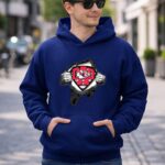 Superdad KC Chiefs Ripped Superman Logo 8 Hoodie.jpg