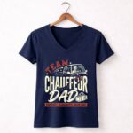 Team Chauffeur Dad 5 Womens V Neck.jpg