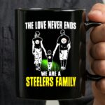 The Love Never Ends We Are A Steelers Family Mug 3.jpg