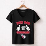 This Dad Loves His Cleveland Guardians 7 Womens V Neck.jpg